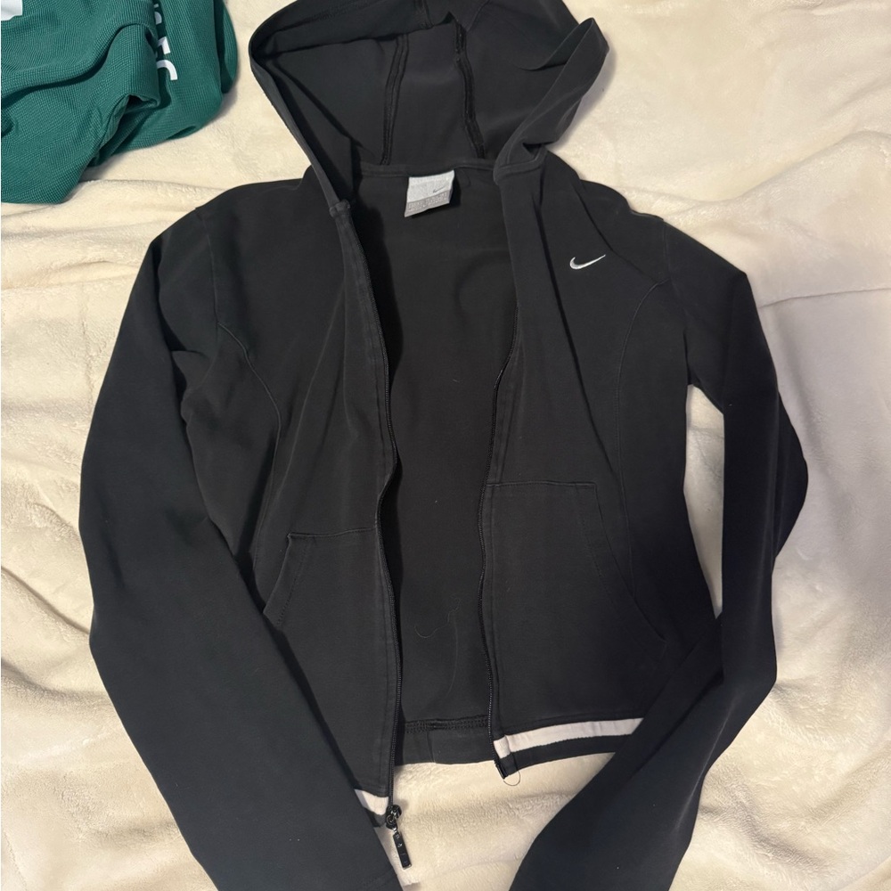 Nike Women's Black Hoodie Jacket